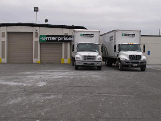 Our two trucks ready to go