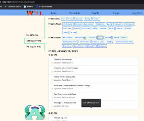 Gail screenshare: early main site demo  R:site