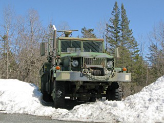 old military truck