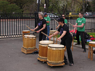 Double drumming