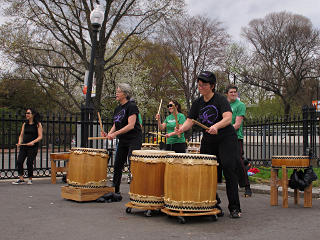 Double drumming