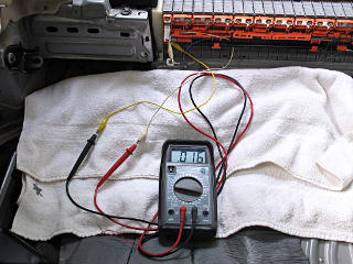 Testing monitor tap currents