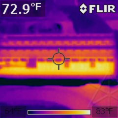 Pack heat profile