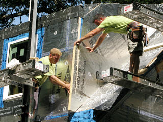 Trimming cheekwall foam