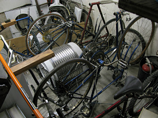 Too many bicycles