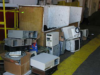 Second electronics-recycling run