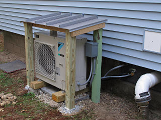 A/C hutch finished!