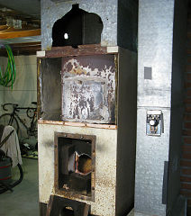 Furnace all opened up