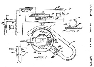 EL liquid regulator patent diagram
