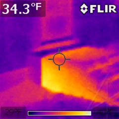 Thermal of front stoop