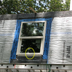 Templating a 2-foot overhang