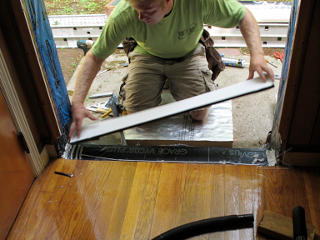 A real watertight sill pan