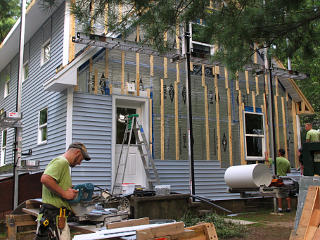 Starting east-side siding