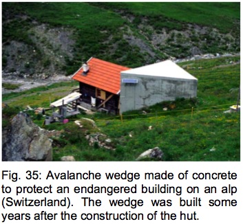 Swiss avalanche splitter