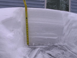 17 inches of dump from Nemo