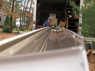 Down the gutter length