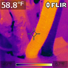 Different HRV duct temperatures