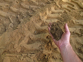 Excellent sandy drainage soil!