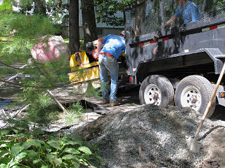 Helping the roller load