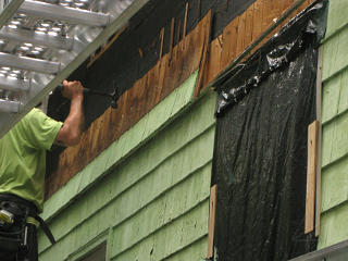 Anatomy of siding bump-out