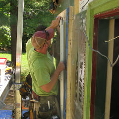 Installing the window