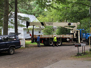 Roofing delivery