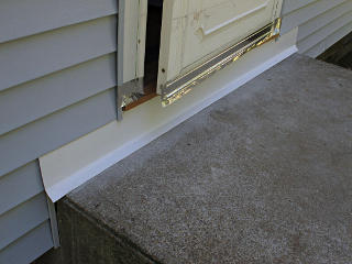 Front door water barrier fixups