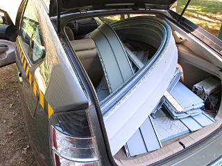 Prius-load of full siding pieces