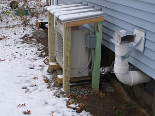 Snow on the hutch