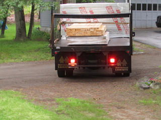 Polyiso panel delivery arrives