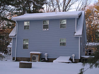 Frosted home