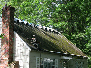 Neighbors bare-minimum roof job
