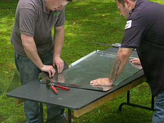 Bending a bunch of sheet metal