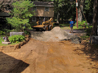 Bobcat made a ramp for itself