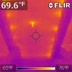 Thermal bridges like a theatre marquee
