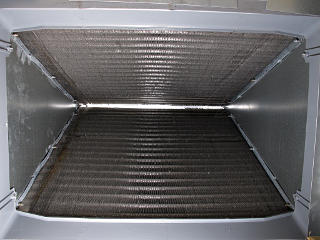 A-coil loaded with water