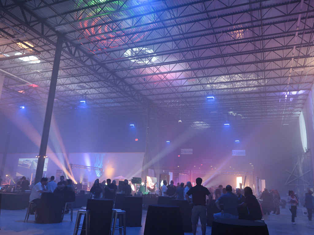 Warehouse transformed into a funhouse!