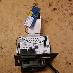 W-DMX daughter board pulled off