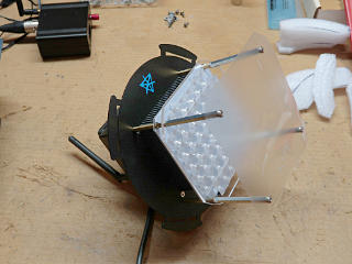 Mounted R114 diffusion on standoffs