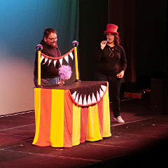 Puppetry, monster circus