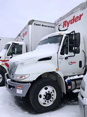 Frozen Ryder trucks