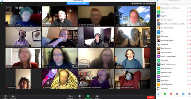 Concom meeting, with demos