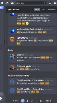 'Do bots listen to other bots?' searching