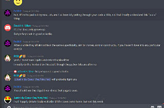 quickly devolves into language discussion