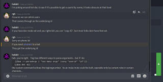 gail confirms that bots get actual userid even on a @mention