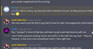 jumped in front of the bus