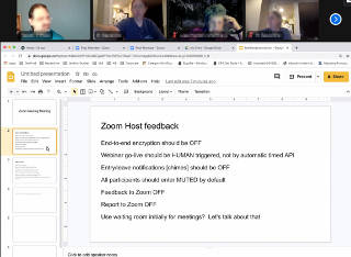 tech-meeting early Sat 'to make sure stuff works'