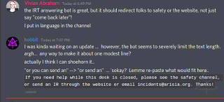 viv gives IRT-AF verbiage update, and it barely fits