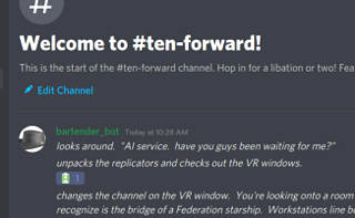 bar built and swept clean