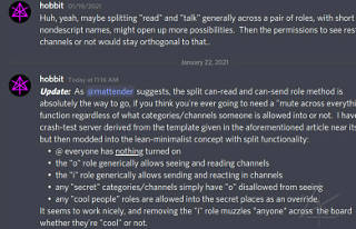 AYR discourse on split in and out roles for more effective muting